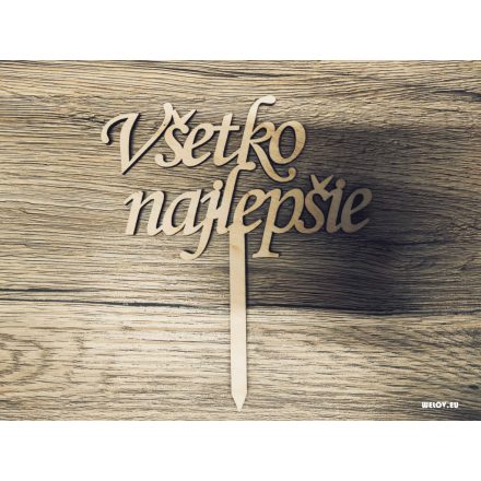  Všetko najlepšie 2 (10kus)